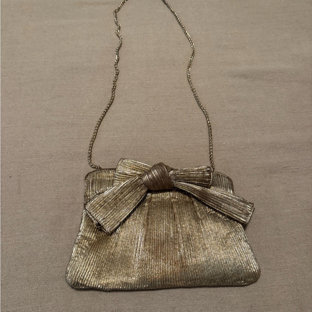 Elegant Gold Evening Clutch